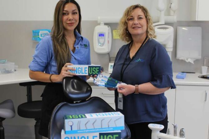 Donation helps dental clients