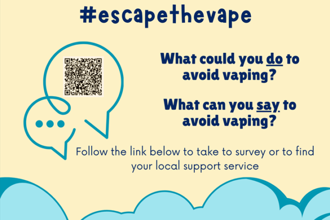 Escape the Vape for World No Tobacco Day